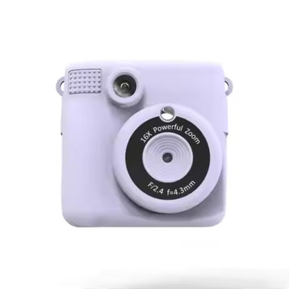 Instant Print Camera for Kids Selfie Digital Portable Camera 1080P HD