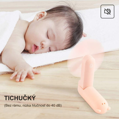 Mini Fan, 3 IN 1 USB Rechargeable Portable Fan