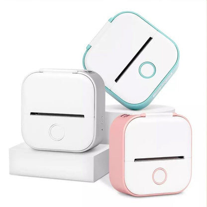 Mini Inkless Thermal Portable Bluetooth Sticker Printer