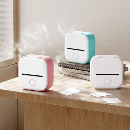 Mini Inkless Thermal Portable Bluetooth Sticker Printer