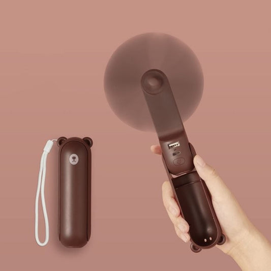 Mini Fan, 3 IN 1 USB Rechargeable Portable Fan