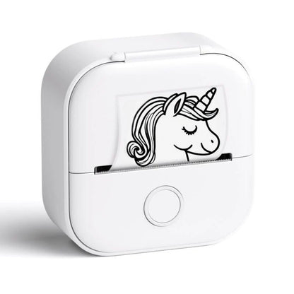 Mini Inkless Thermal Portable Bluetooth Sticker Printer