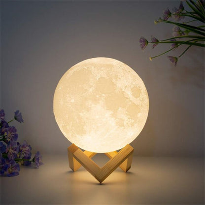 Moon Shaped Lamp LED Galaxy Light