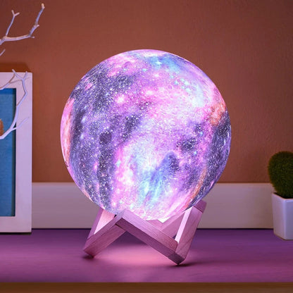 Moon Shaped Lamp LED Galaxy Light