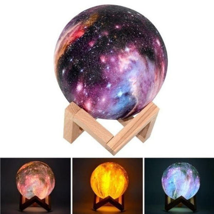Moon Shaped Lamp LED Galaxy Light