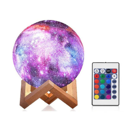 Moon Shaped Lamp LED Galaxy Light