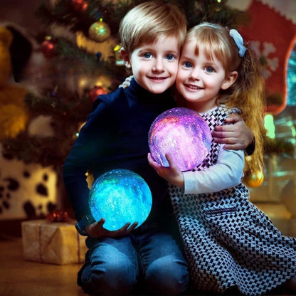 Moon Shaped Lamp LED Galaxy Light