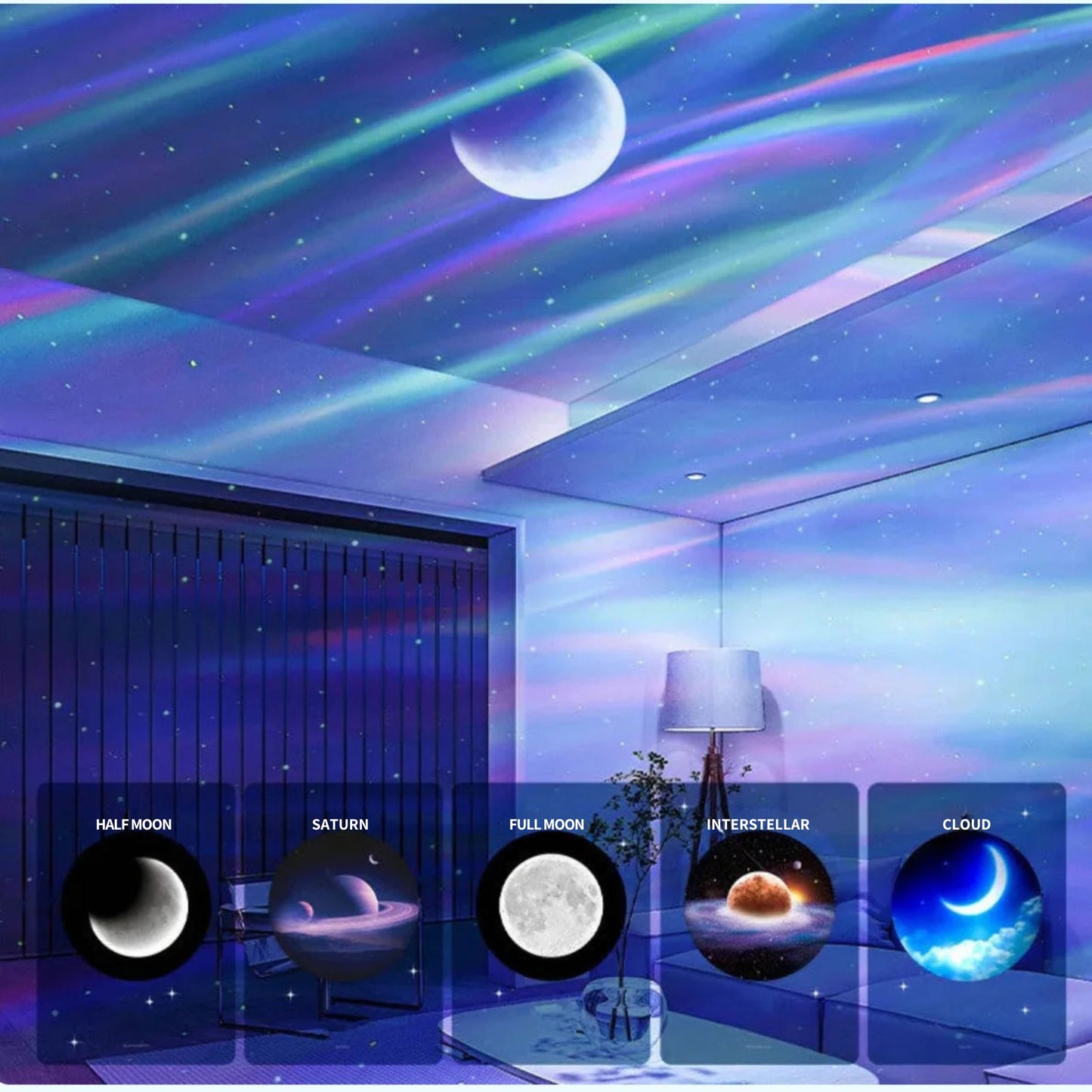 Aurora Starlight Starry Sky Projector
