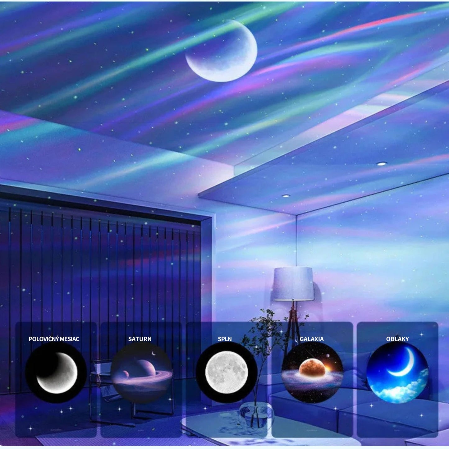 Aurora Starlight Starry Sky Projector